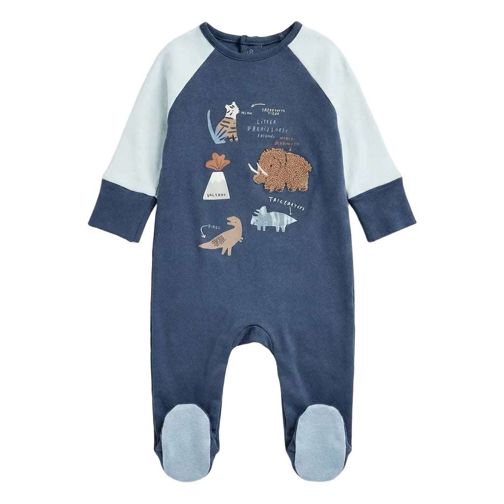 Prehistoric Animals Footed Sleepsuit | Mothercare