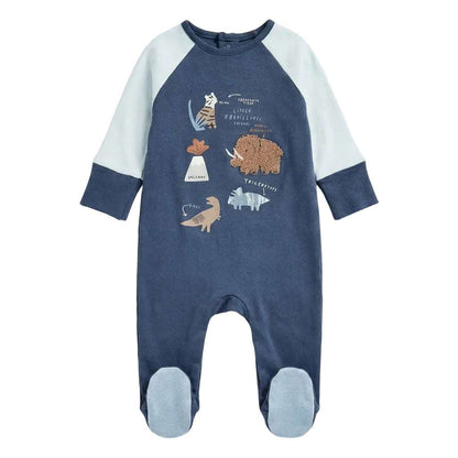 Prehistoric Animals Footed Sleepsuit | Mothercare
