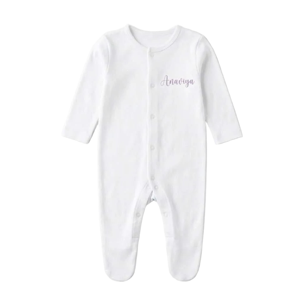 Personalised Baby Onesie – Custom Keepsake Gift by Bundle Company