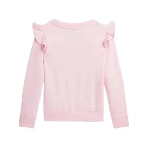 Ralph Lauren Ruffled Bunny Terry Sweatshirt
