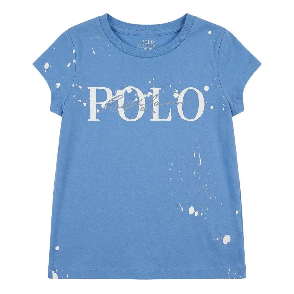 Ralph Lauren Paint Splatter Polo Tee