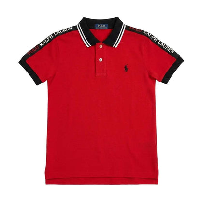 Ralph Lauren Polo Shirt Red & Black