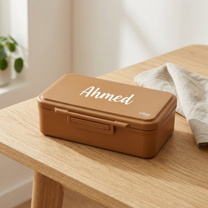 Rectangle Lunch Box Caramel | Citron