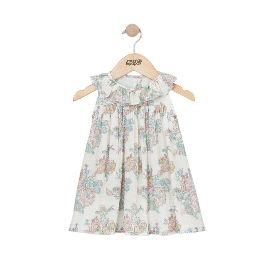 Rose Scallop Collar Dress | Mamas and Papas