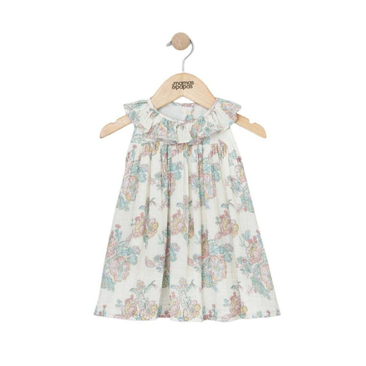 Rose Scallop Collar Dress | Mamas and Papas