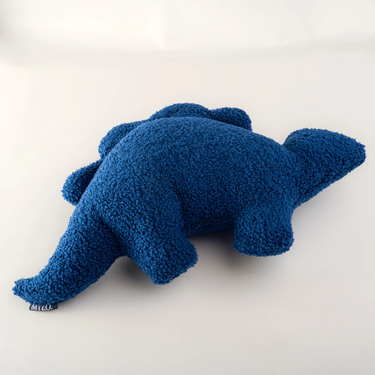 Handmade Roary Dino cushion by MYLU, soft nursery and playroom décor