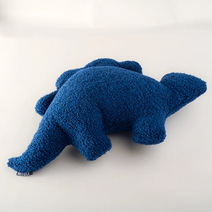 Handmade Roary Dino cushion by MYLU, soft nursery and playroom décor