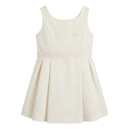 Textured Sleeveless Dress for Girls | Sacoor Brothers