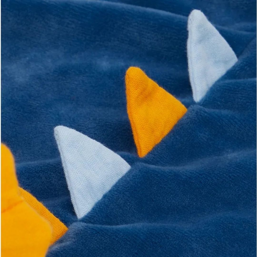 Security Blanket -Blue Dino