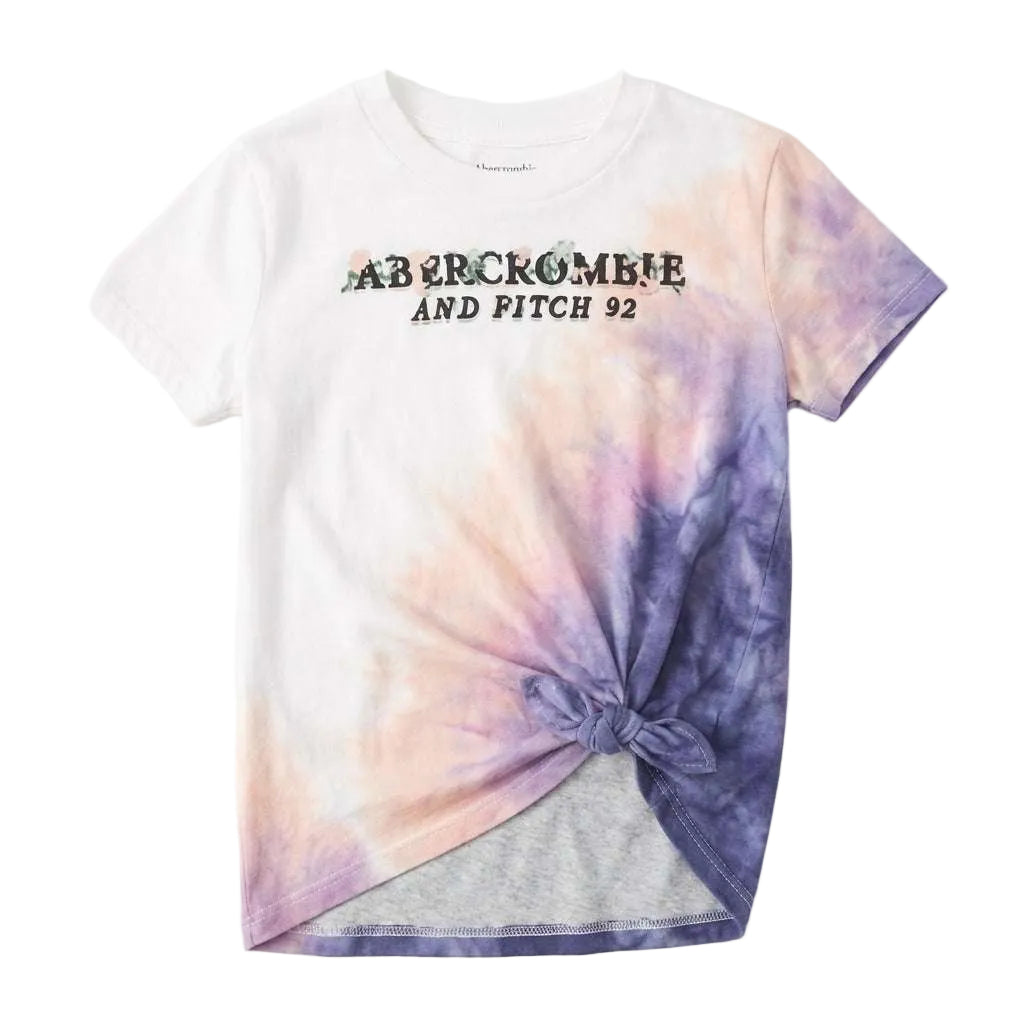 Abercrombie & Fitch - Tie-Dye Front Knot Shirt