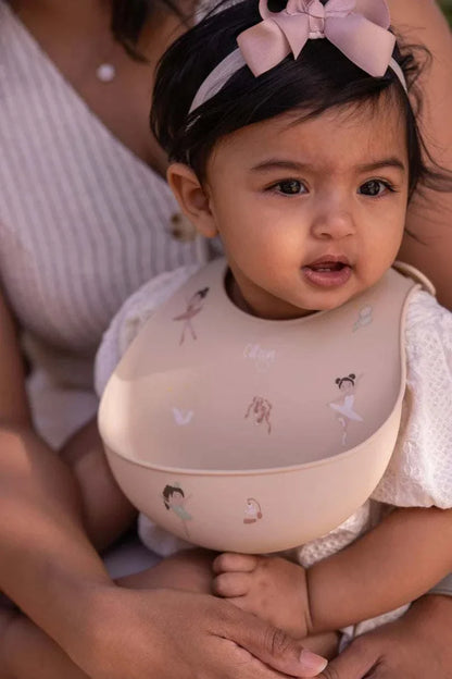 Silicone Bib Ballerina | Citron
