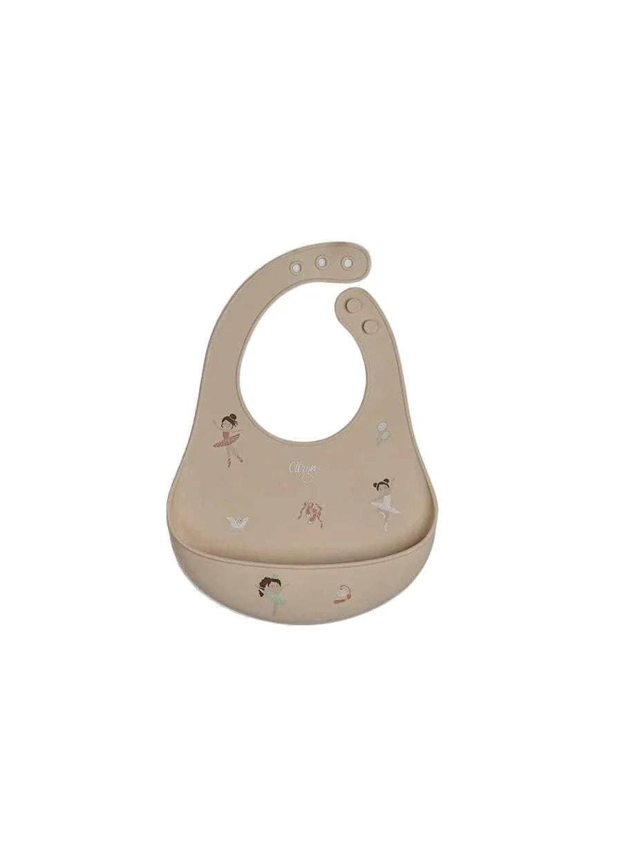 Silicone Bib Ballerina | Citron
