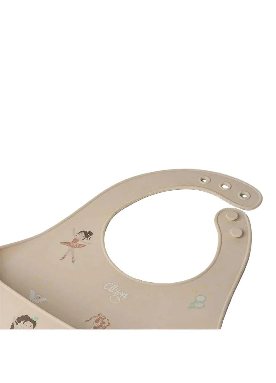 Silicone Bib Ballerina | Citron