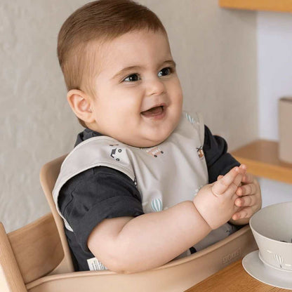 Sleeveless Bib - Vehicles | Citron