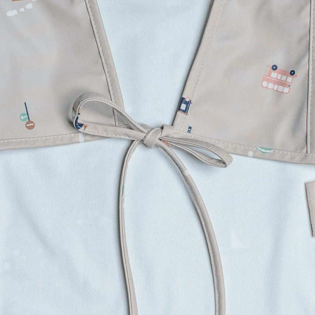 Sleeveless Bib - Vehicles | Citron