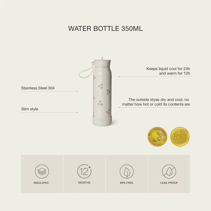 Small Water Bottle - 350ml - Spaceship | Citron
