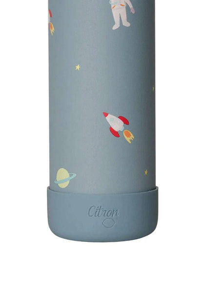 Small Water Bottle - 350ml - Spaceship | Citron