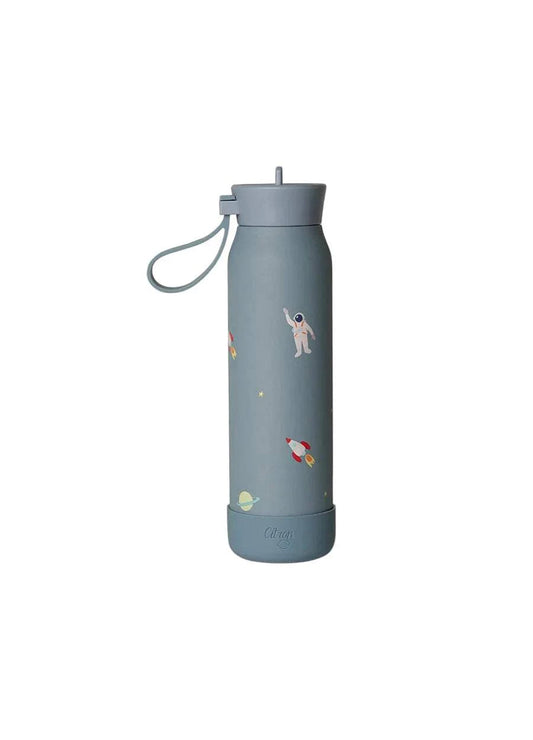 Small Water Bottle - 350ml - Spaceship | Citron