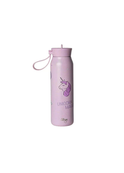 Small Water Bottle - 350ml - Stormy Unicorn| Citron
