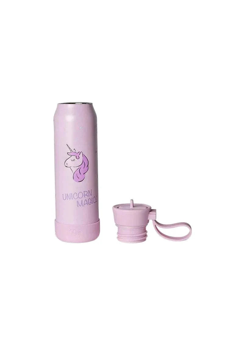 Small Water Bottle - 350ml - Stormy Unicorn| Citron