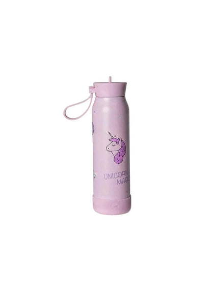 Small Water Bottle - 350ml - Stormy Unicorn| Citron
