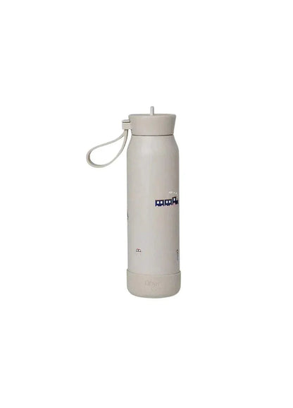 Small Water Bottle - 350ml - Vehicles |Citron