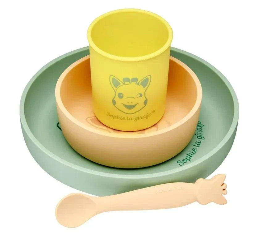 Sophie La Girafe Il Etait Une Fois Silicone Meal Set