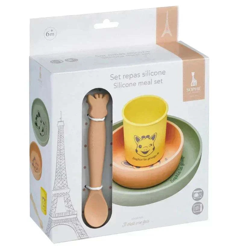 Sophie La Girafe Il Etait Une Fois Silicone Meal Set