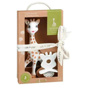 Sophie La Girafe Original Teether and Natural Teether Set