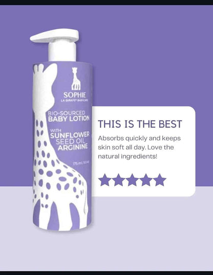 Sophie la Girafe Babycare Bio-Sourced Baby Lotion