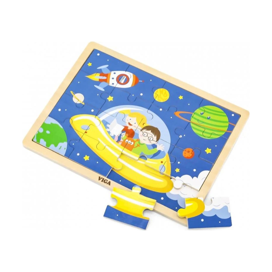 Space Wooden Puzzle | VIGA