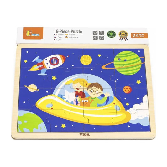 Space Wooden Puzzle | VIGA