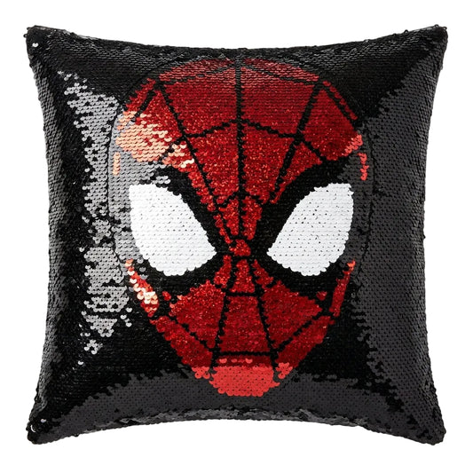 Spiderman Sequinned Cushion