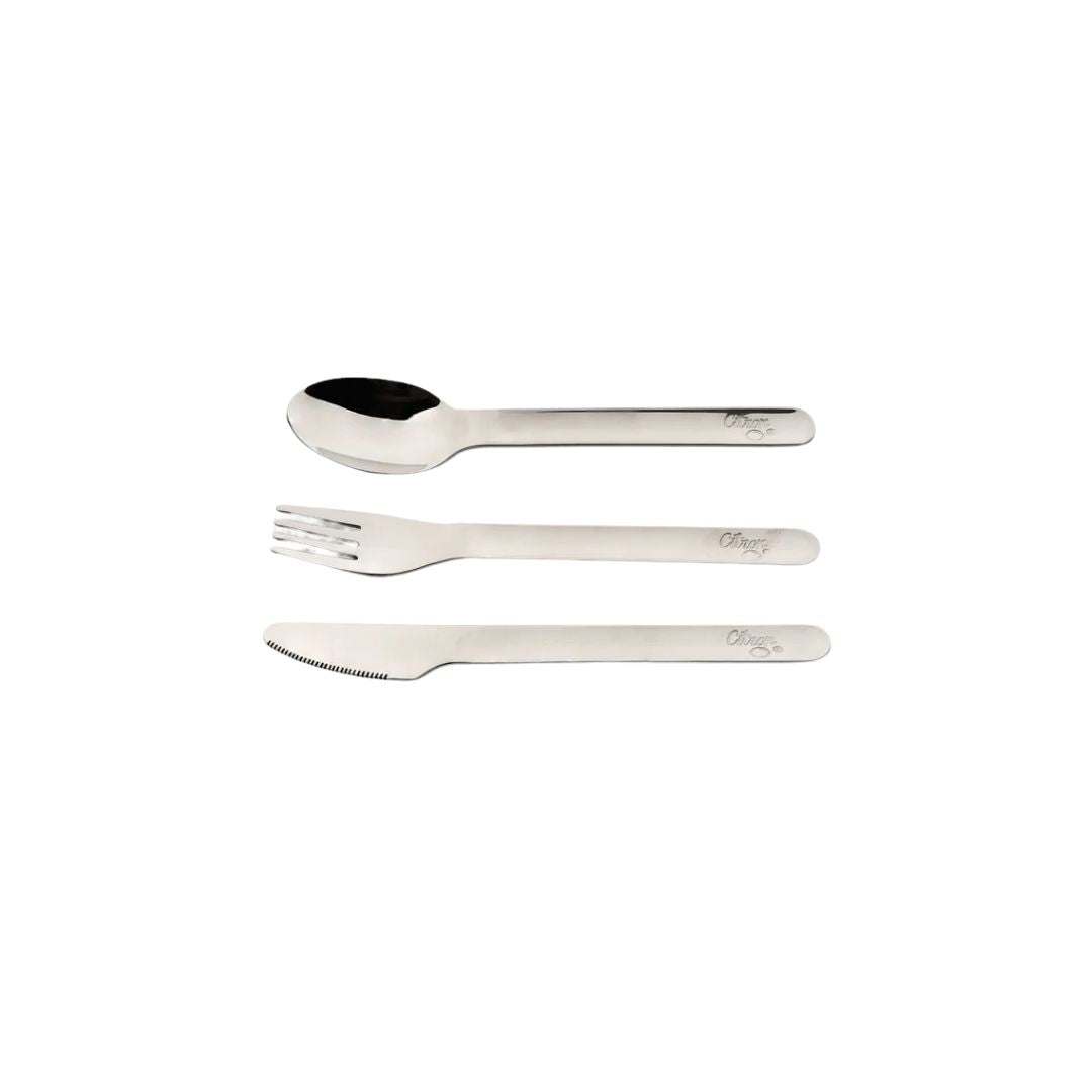 Stainless Steel Cutlery Set - Olive Green |Citron