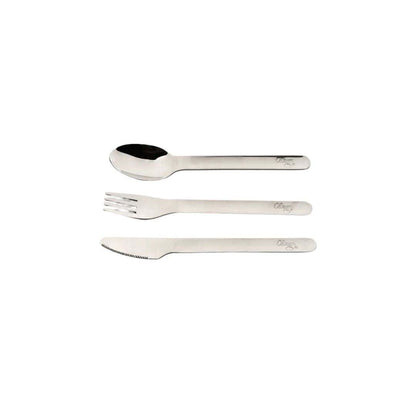 Stainless Steel Cutlery Set - Olive Green |Citron