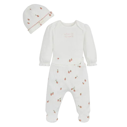 Strawberry Bodysuit, Leggings & Hat | Mamas & Papas