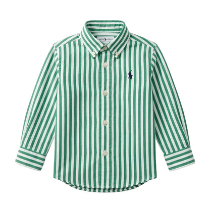 Striped Cotton Poplin Shirt