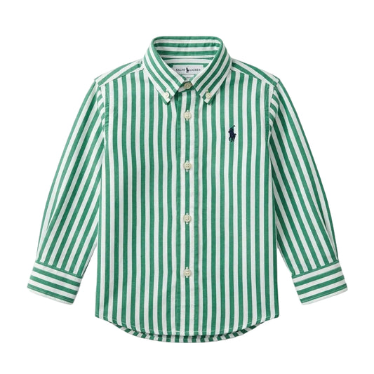 Striped Cotton Poplin Shirt
