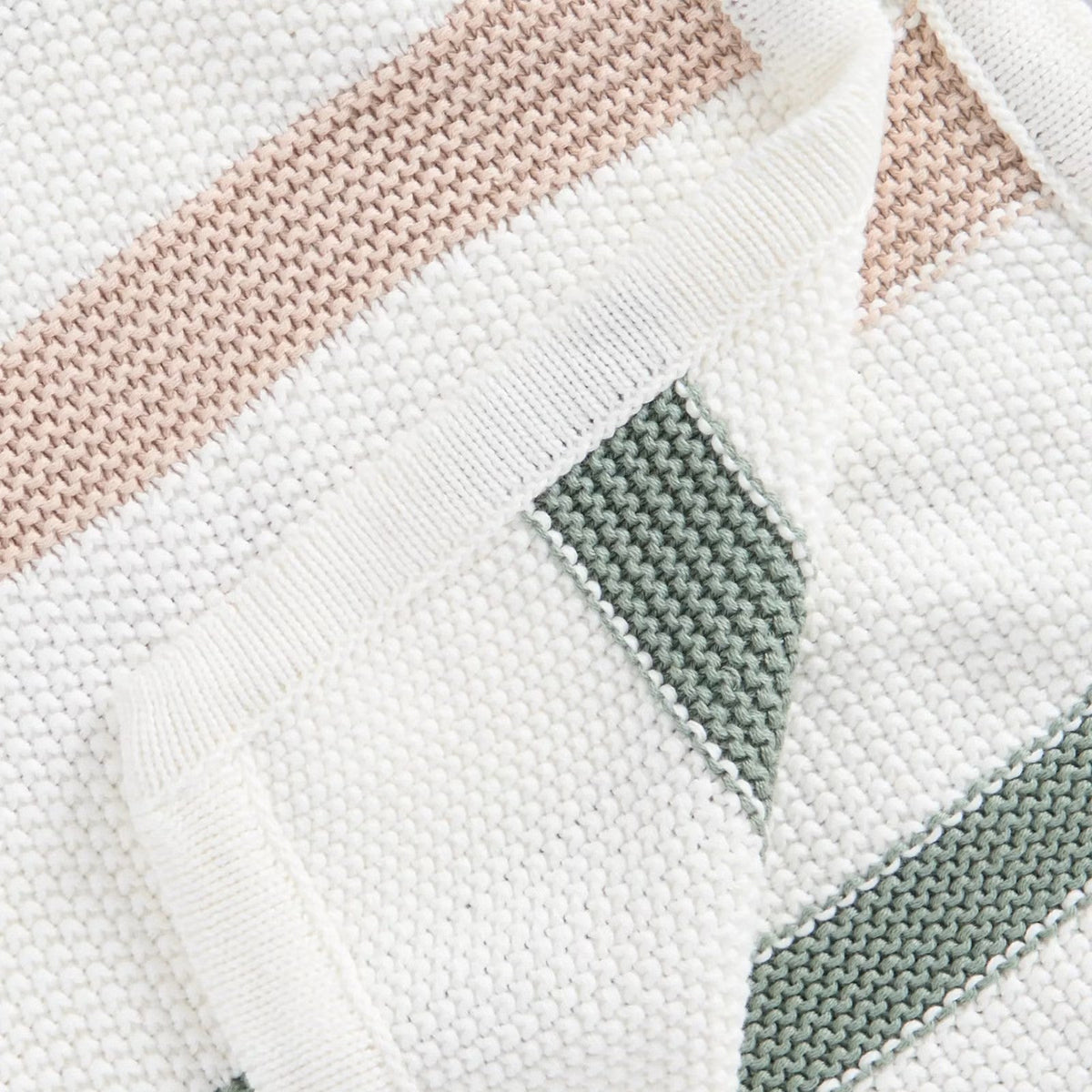 Mothercare personalised knitted baby blanket shawl – view 3