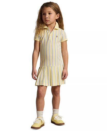 Striped Oxford Mesh Polo Dress | Ralph Lauren
