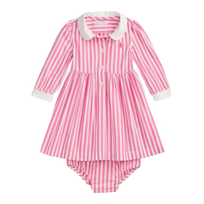 Striped Poplin Shirtdress & Bloomer | Ralph Lauren