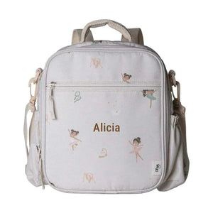 Insulated Lunch Bag Backpack - Ballerina | Citron