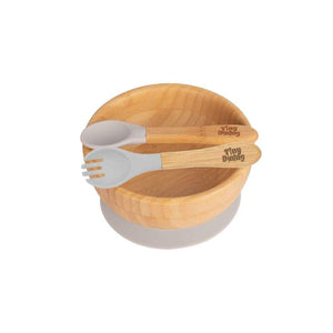 Tiny Dining Weaning Set Gray