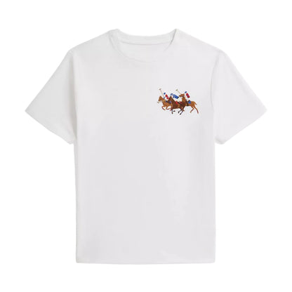 Triple-Pony Cotton Jersey Tee | Ralph Lauren