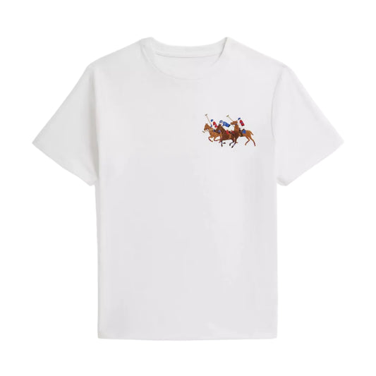 Triple-Pony Cotton Jersey Tee | Ralph Lauren
