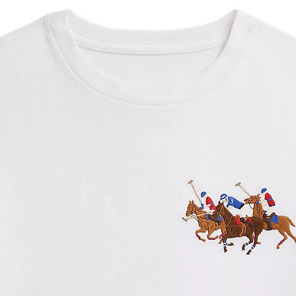 Triple-Pony Cotton Jersey Tee | Ralph Lauren