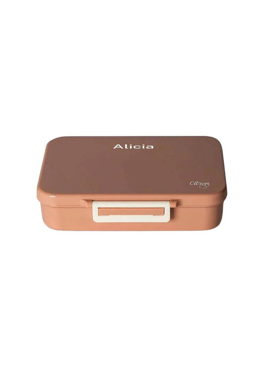 Tritan Lunch Box - 4 Compartments - Blush Pink | Citron