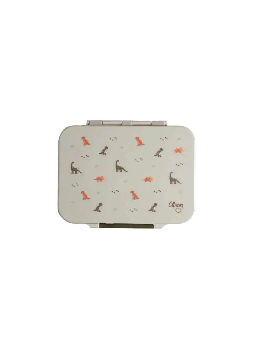Tritan Lunch Box - 4 Compartments - Dino Green | Citron