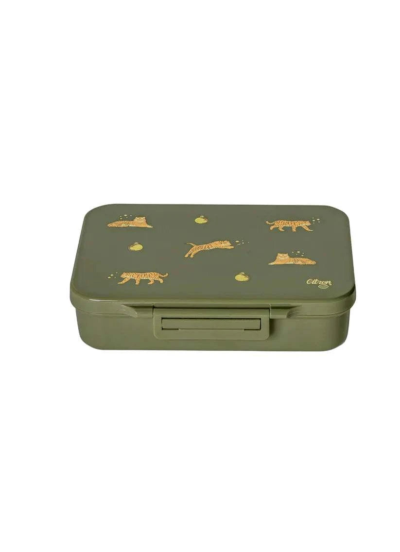Tritan Lunch Box - 4 Compartments - Tiger | Citron