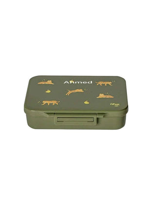 Tritan Lunch Box - 4 Compartments - Tiger | Citron